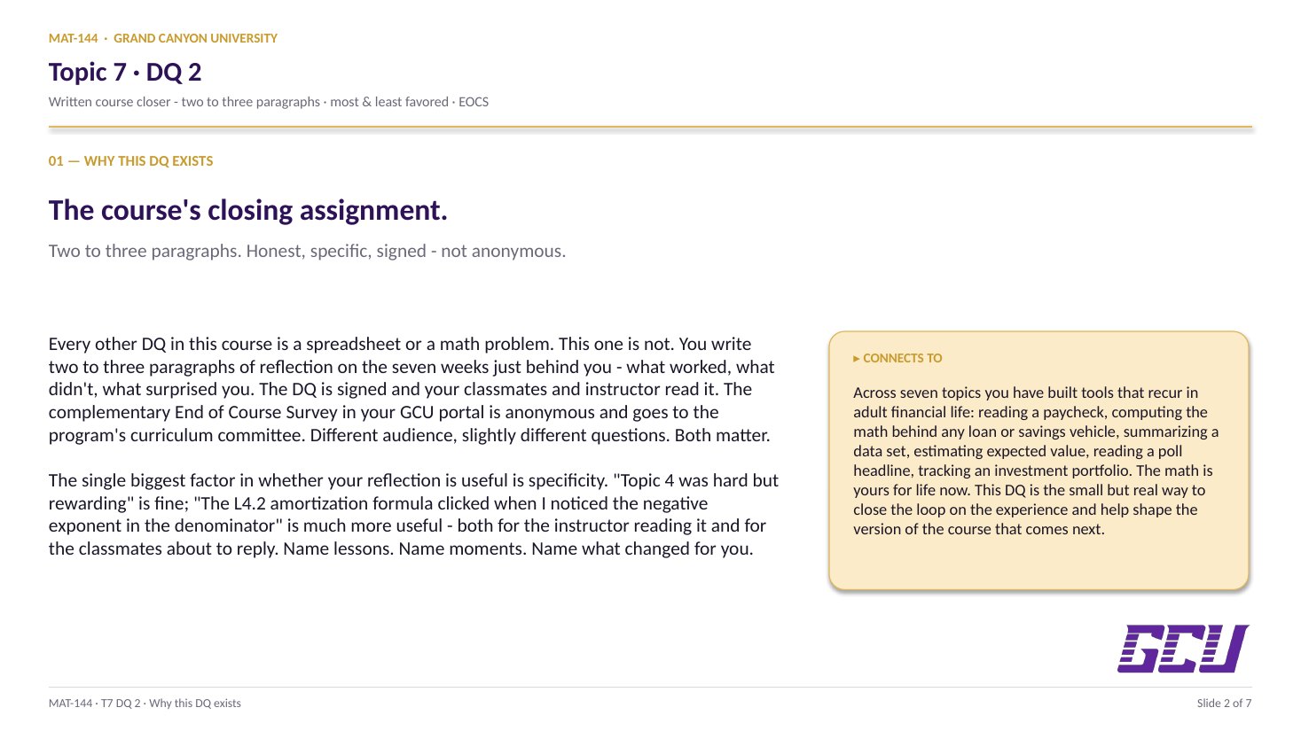 T7 DQ2 slide 2 of 7